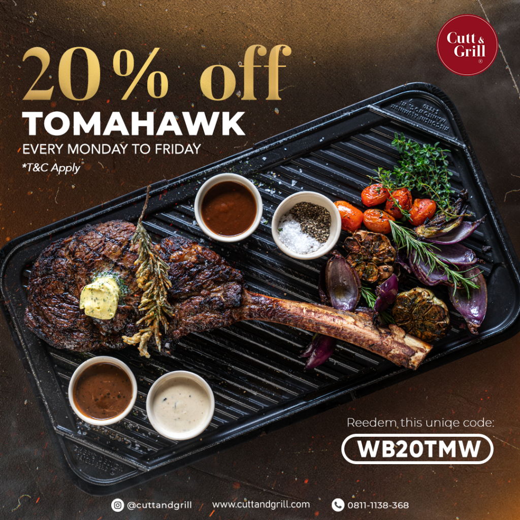 20% OFF ON EVERY TOMAHAWK